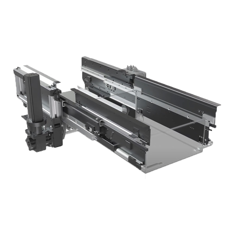 Clamp type telescopic fork